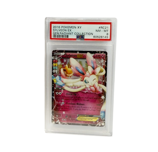 PSA 8 2016 POKEMON XY Sylveon EX gen Radient Collection