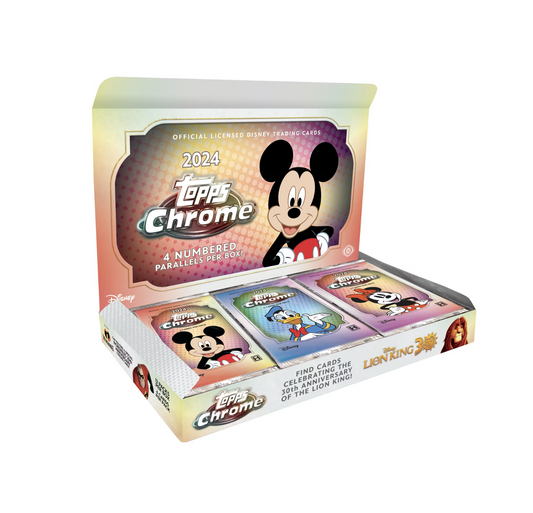 Topps Disney Chrome 2024 - hobby box